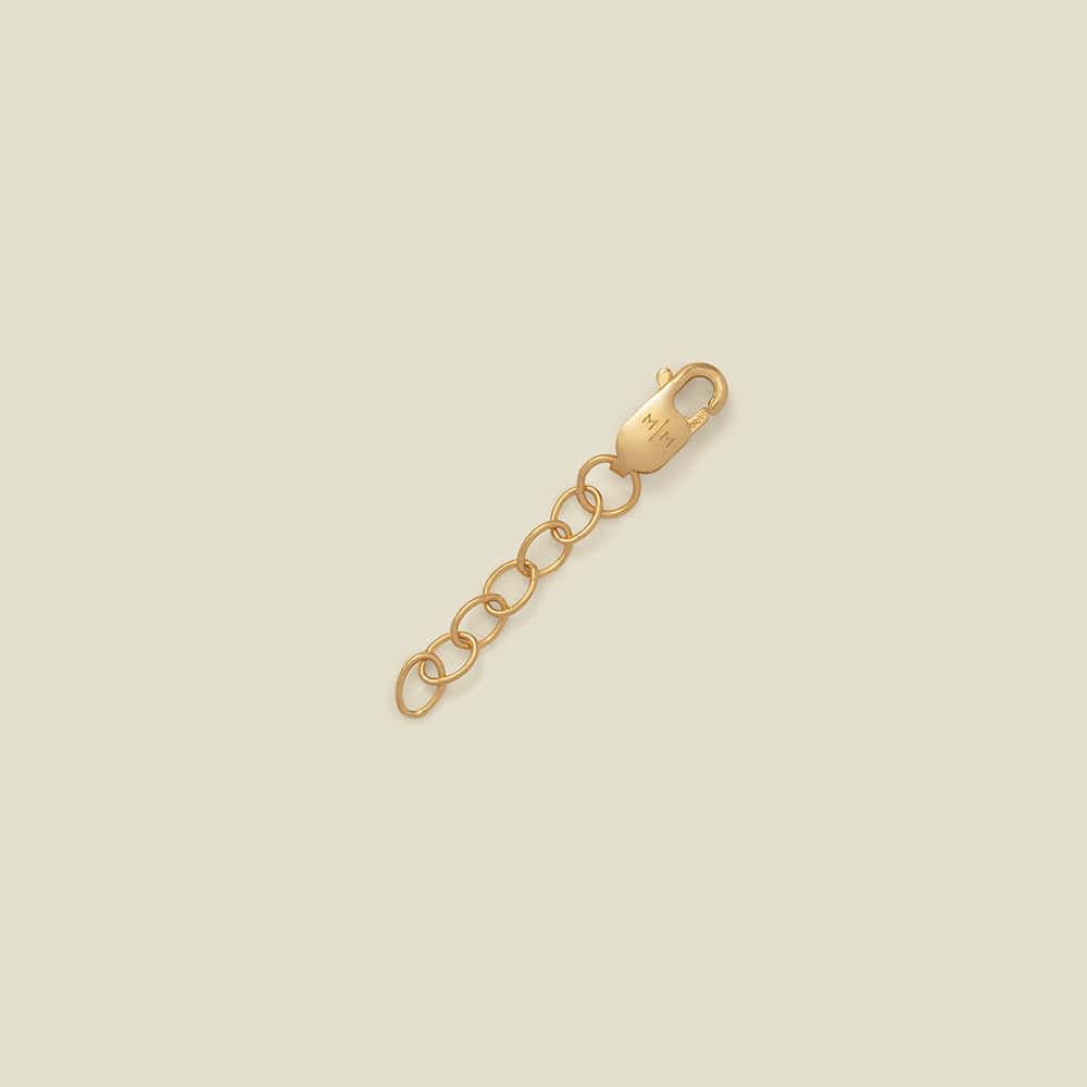 Necklace Extender Sterling Silver Extension Chain 14k Gold