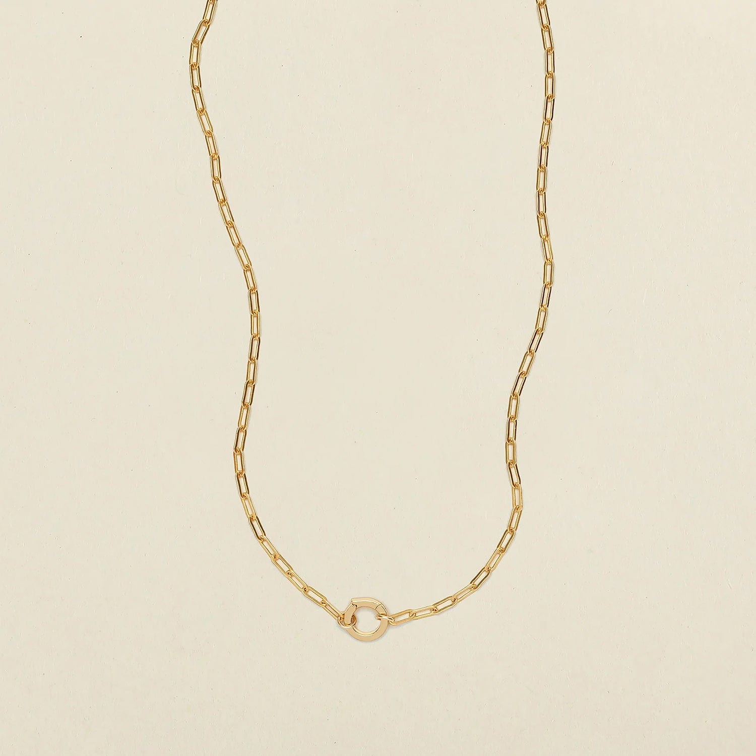 Jude Charm Necklace Gold Filled / Without Link Lock