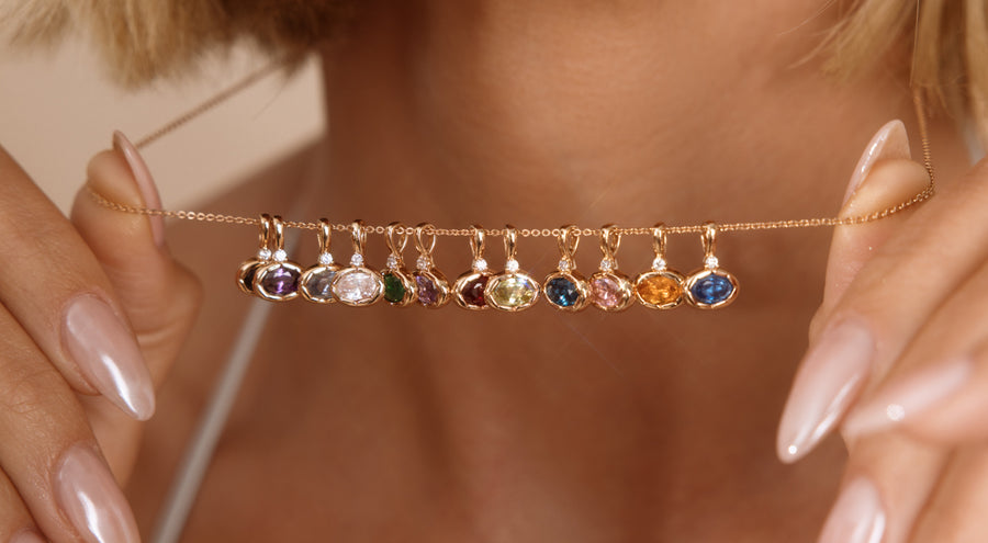 Oval Birthstone Collection
