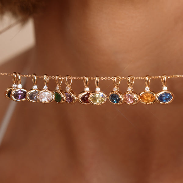Oval Birthstone Collection