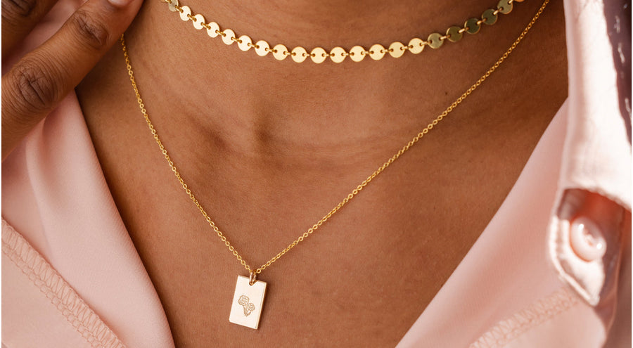 Rectangle Necklaces