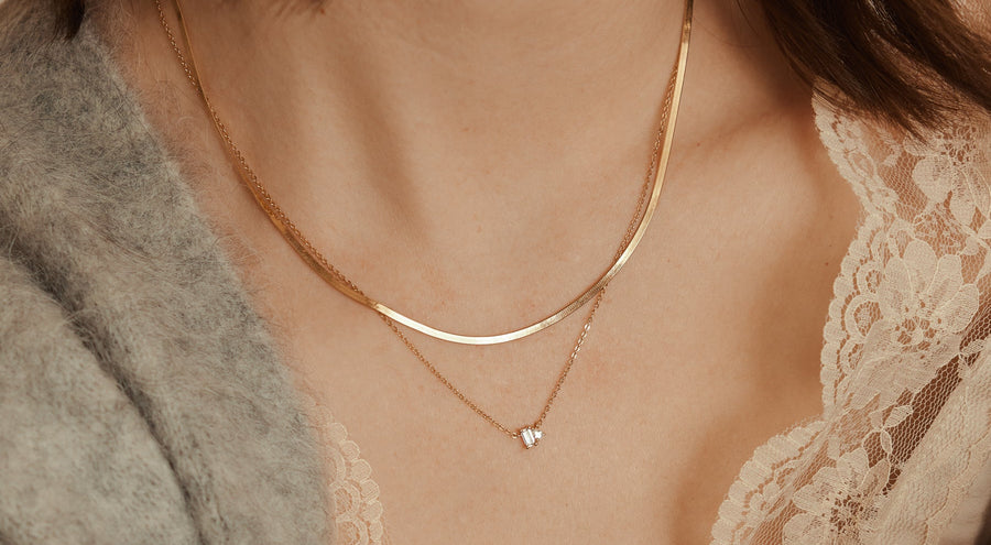 Toi et Moi Necklace Necklace
