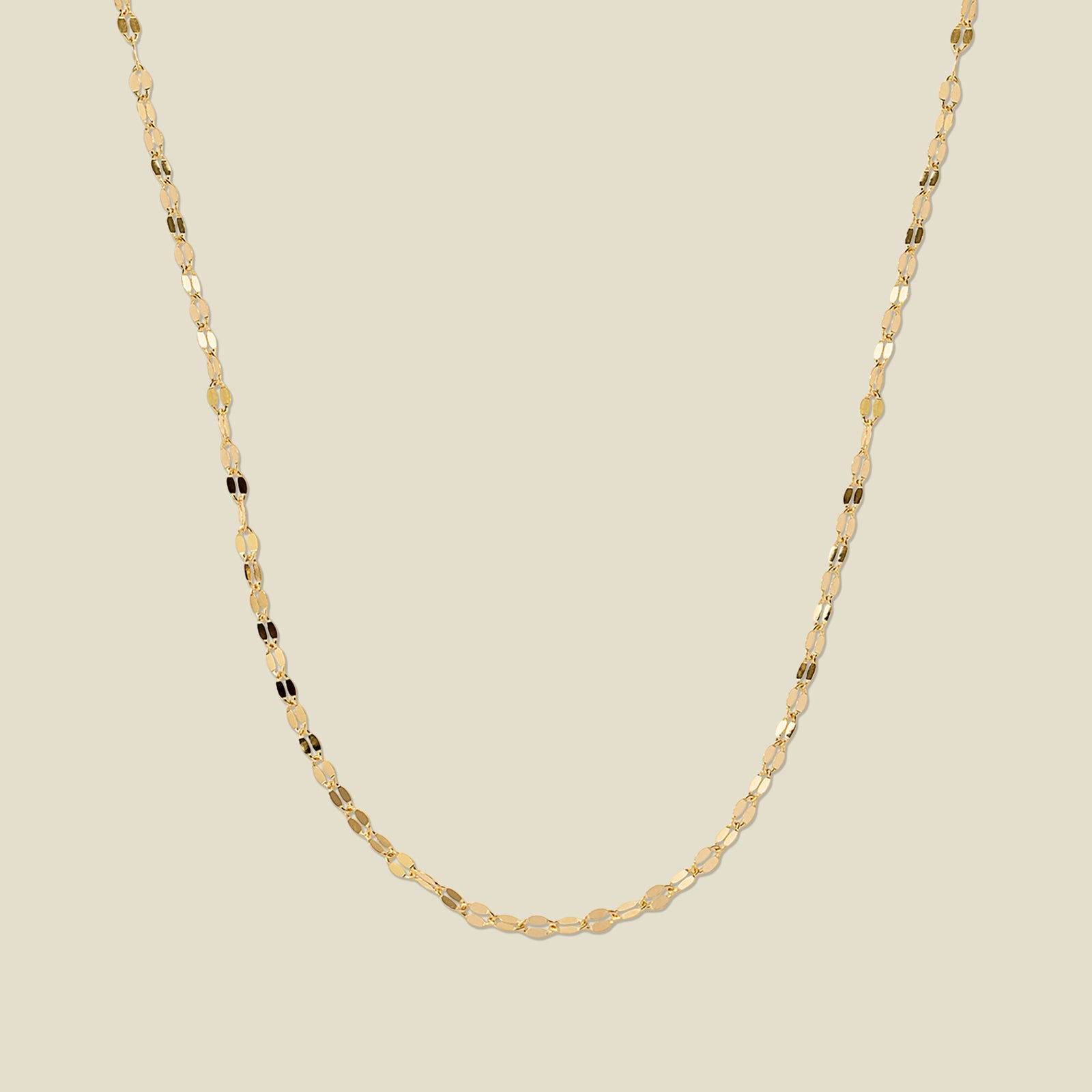 14k Mini Lace Chain