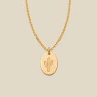 Mini Oval Necklace