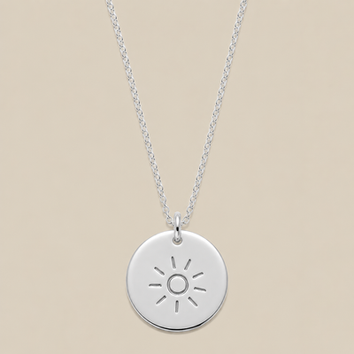 Sunny Disc Necklace