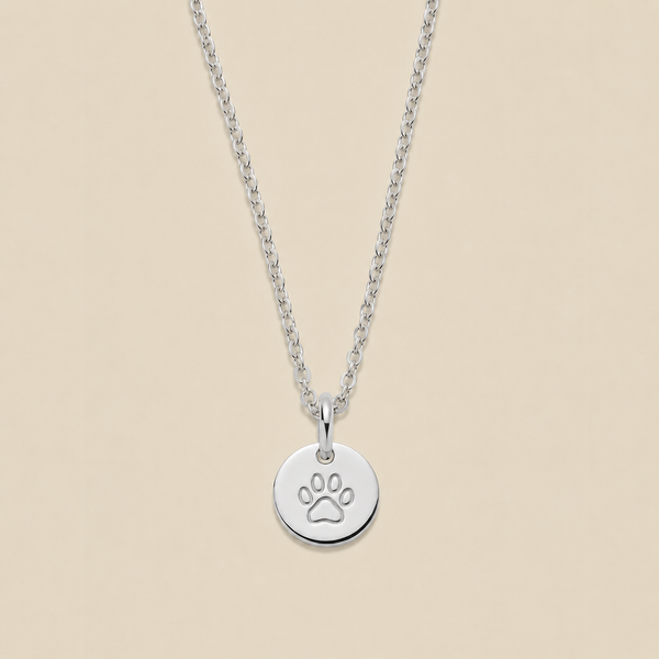Fur Baby Disc Necklace