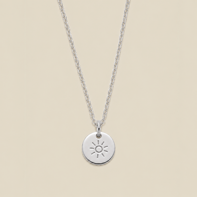 Sunny Disc Necklace