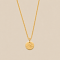 The Wave Disc Necklace
