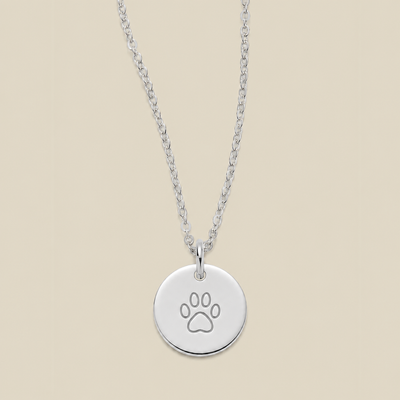 Fur Baby Disc Necklace