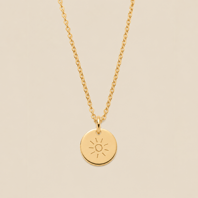 Sunny Disc Necklace