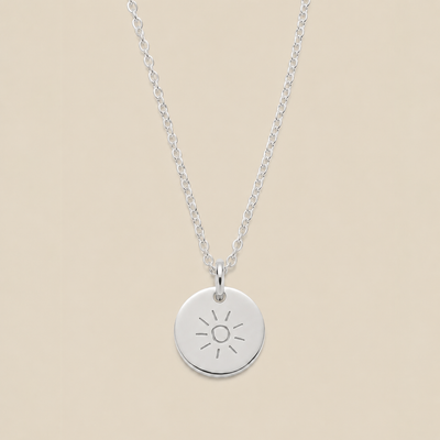 Sunny Disc Necklace