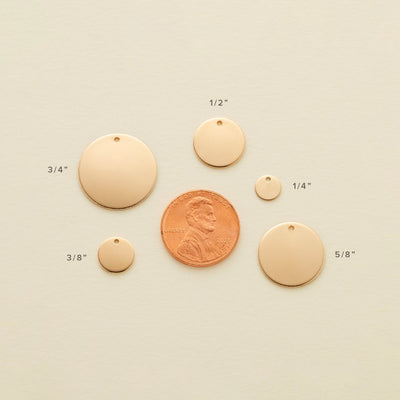 Cross Disc Necklace