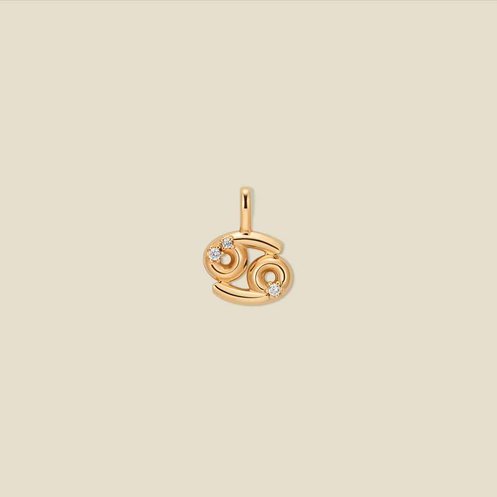 Cancer Zodiac Charm | Final Sale