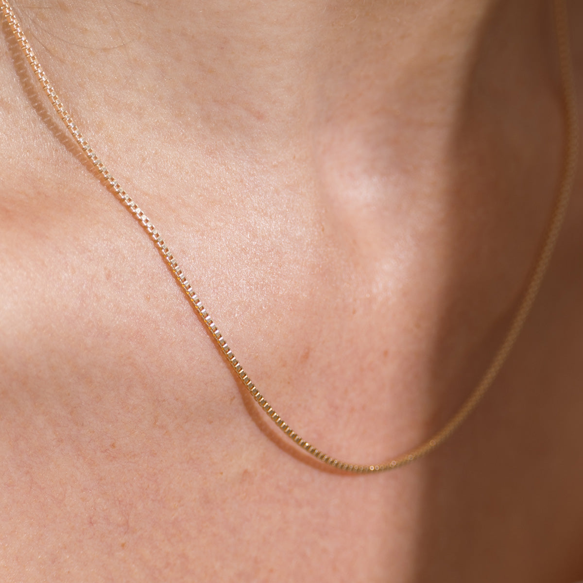 Box Chain Necklace | Made by Mary – Made By Mary