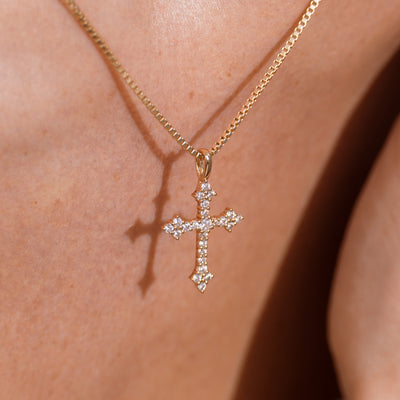 Vintage Cross Necklace