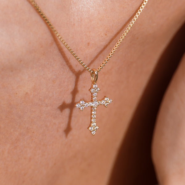 Vintage Cross Necklace