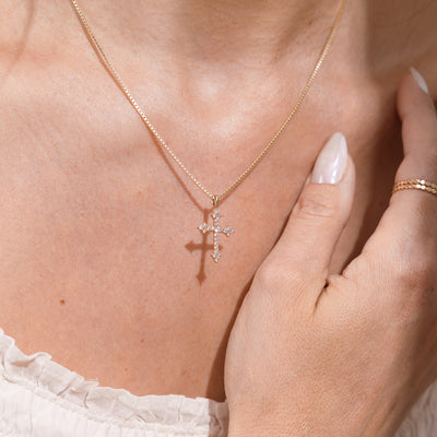Vintage Cross Necklace
