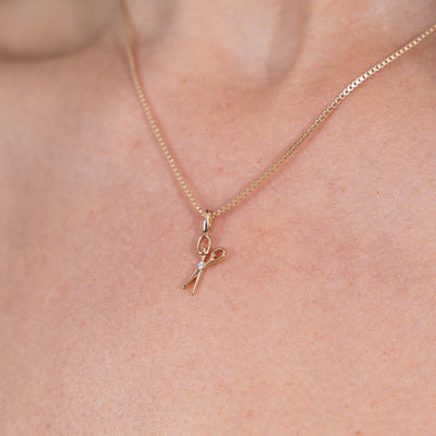 Scissors Charm