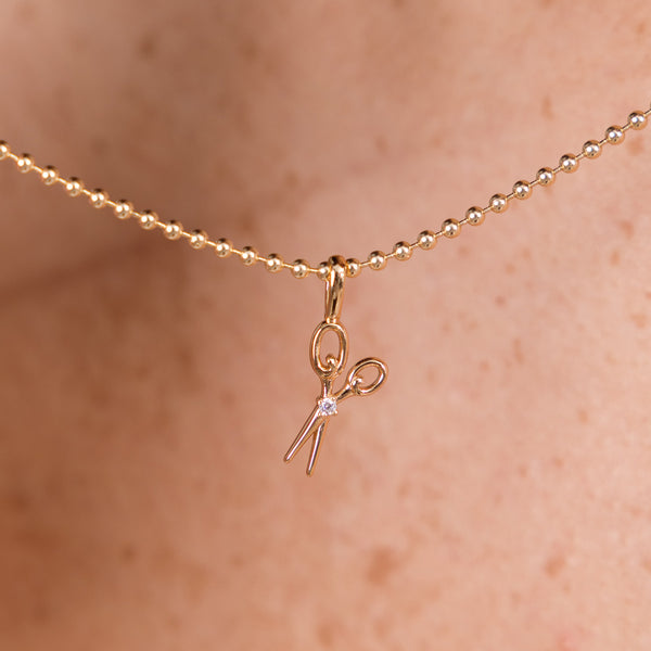 Scissors Charm