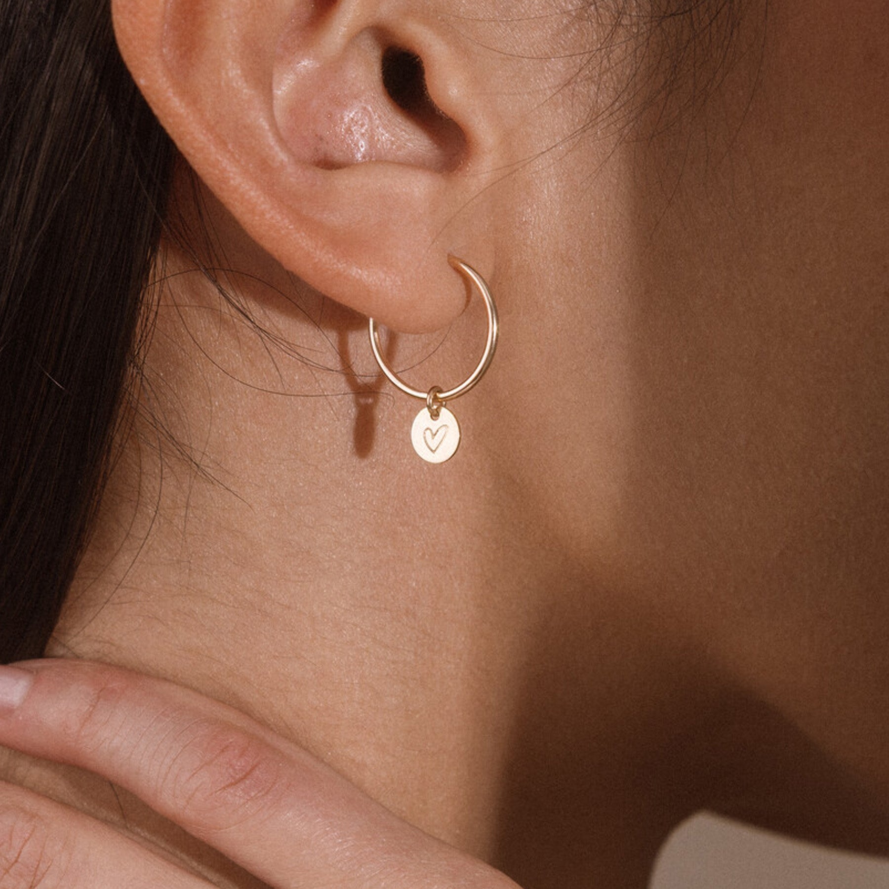 Evie Hoop Earrings