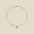 February Birthstone Collar Necklace Set