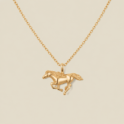 Fire Horse Necklace