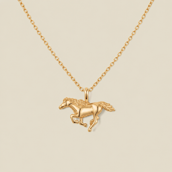 Fire Horse Necklace