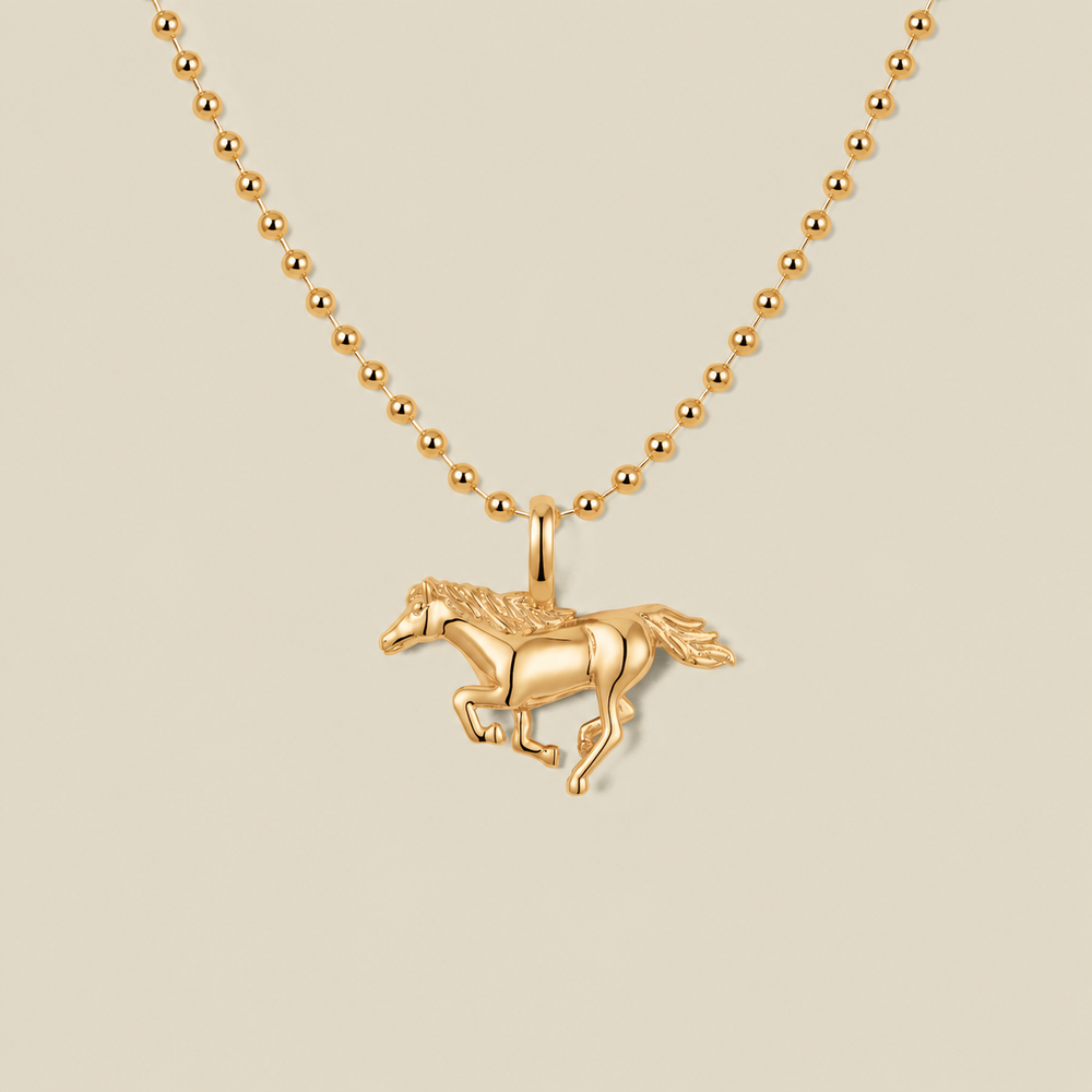 Fire Horse Necklace