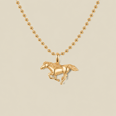 Fire Horse Necklace