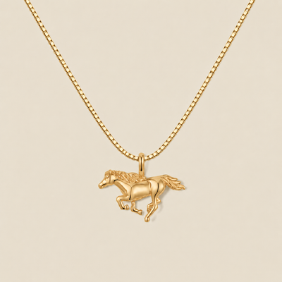 Fire Horse Necklace