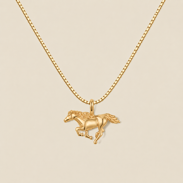 Fire Horse Necklace