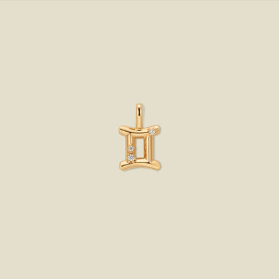 Gemini Zodiac Charm | Final Sale