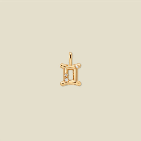 Gemini Zodiac Charm | Final Sale