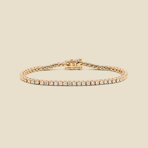CZ Prong-Set Tennis Bracelet