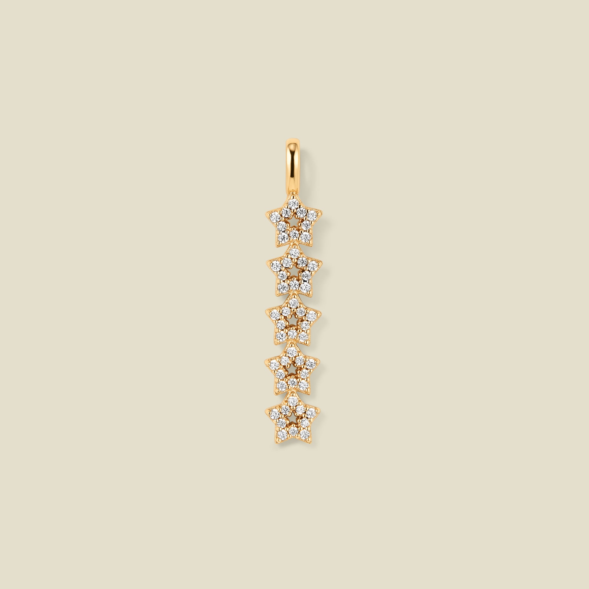 Vertical Star Charm