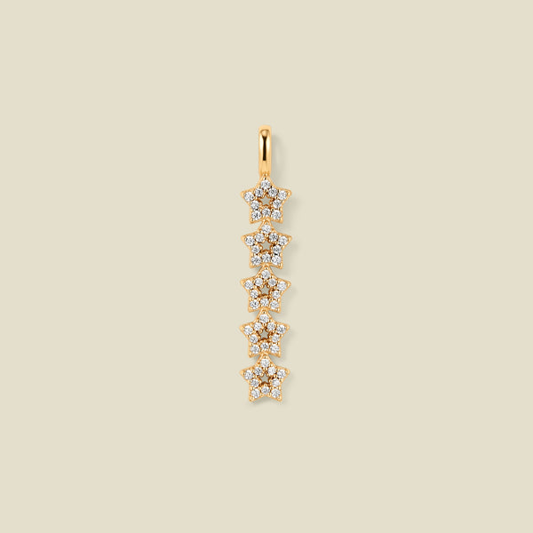 Vertical Star Charm