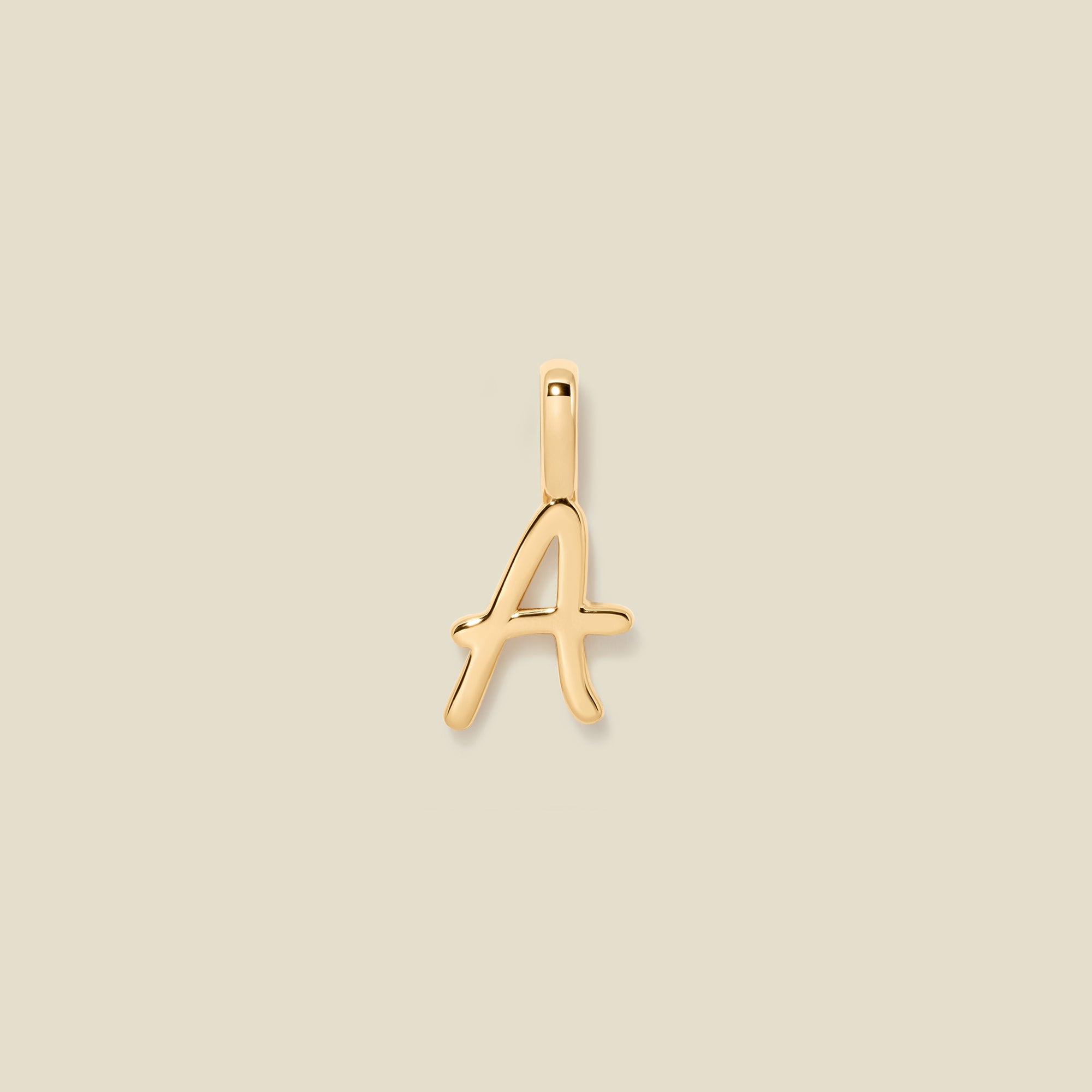 Script Initial A Charm | Made By Mary