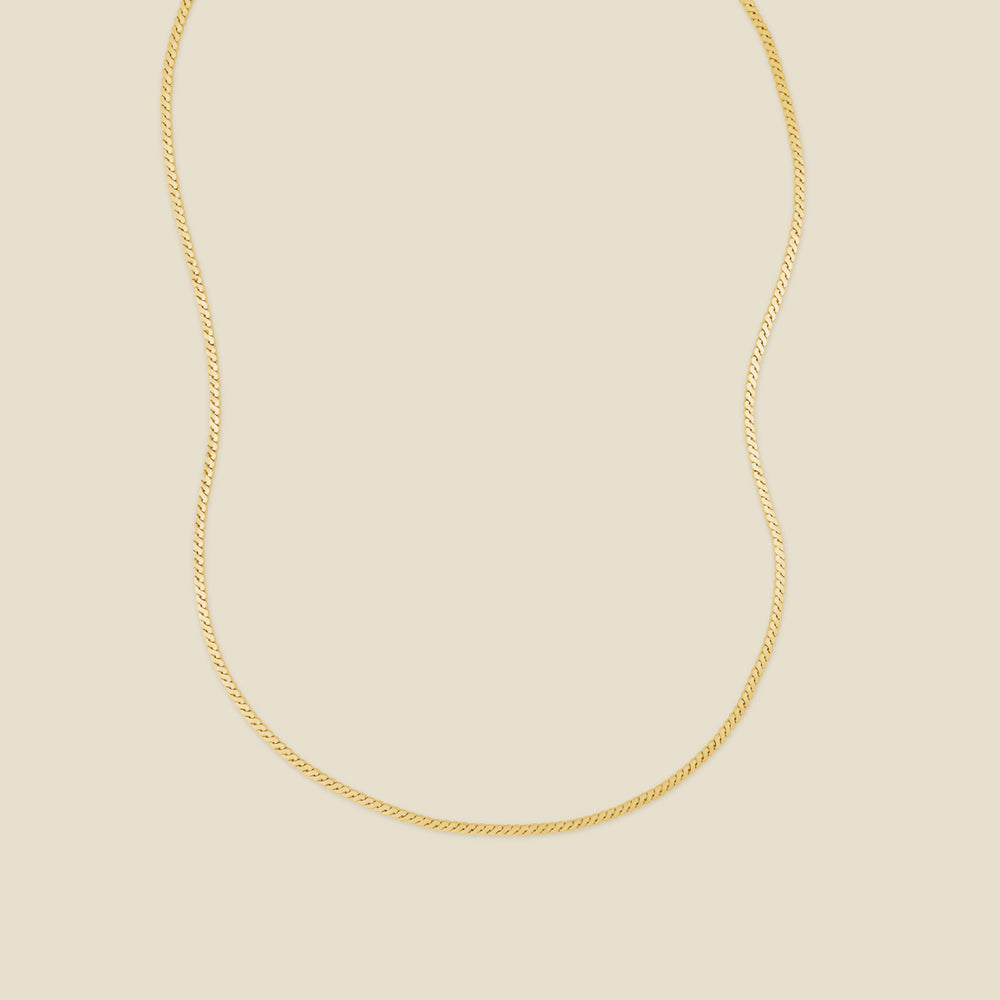 Serpentine Chain Necklace