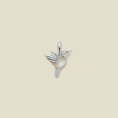 Hummingbird Gemstone Charm