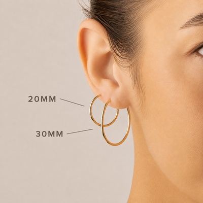 Live In Hoop Earrings