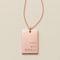 Lennon Rectangle Necklace