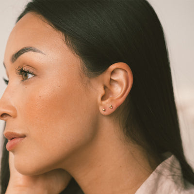 Live In Stud Earrings