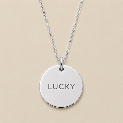 Lucky Disc Necklace