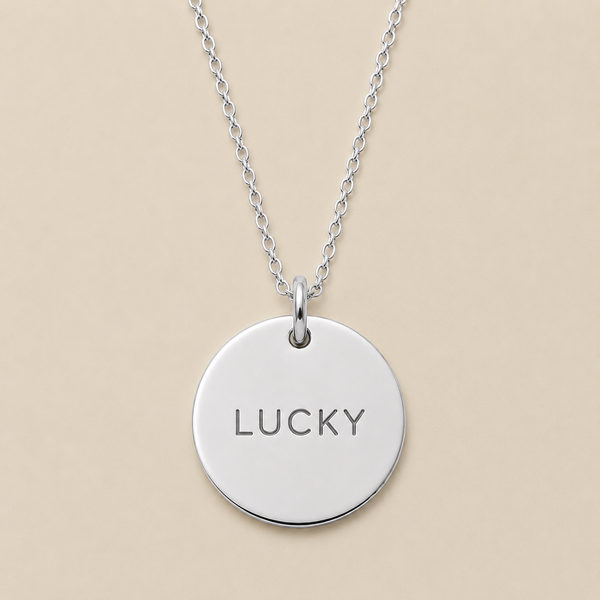 Lucky Disc Necklace