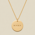 Mama Disc Necklace