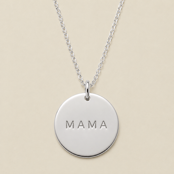 Mama Disc Necklace