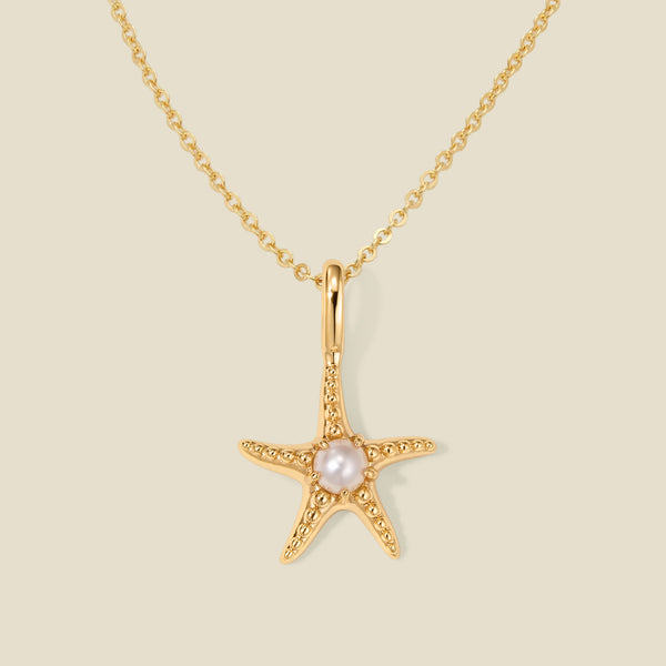 Starfish Charm Necklace
