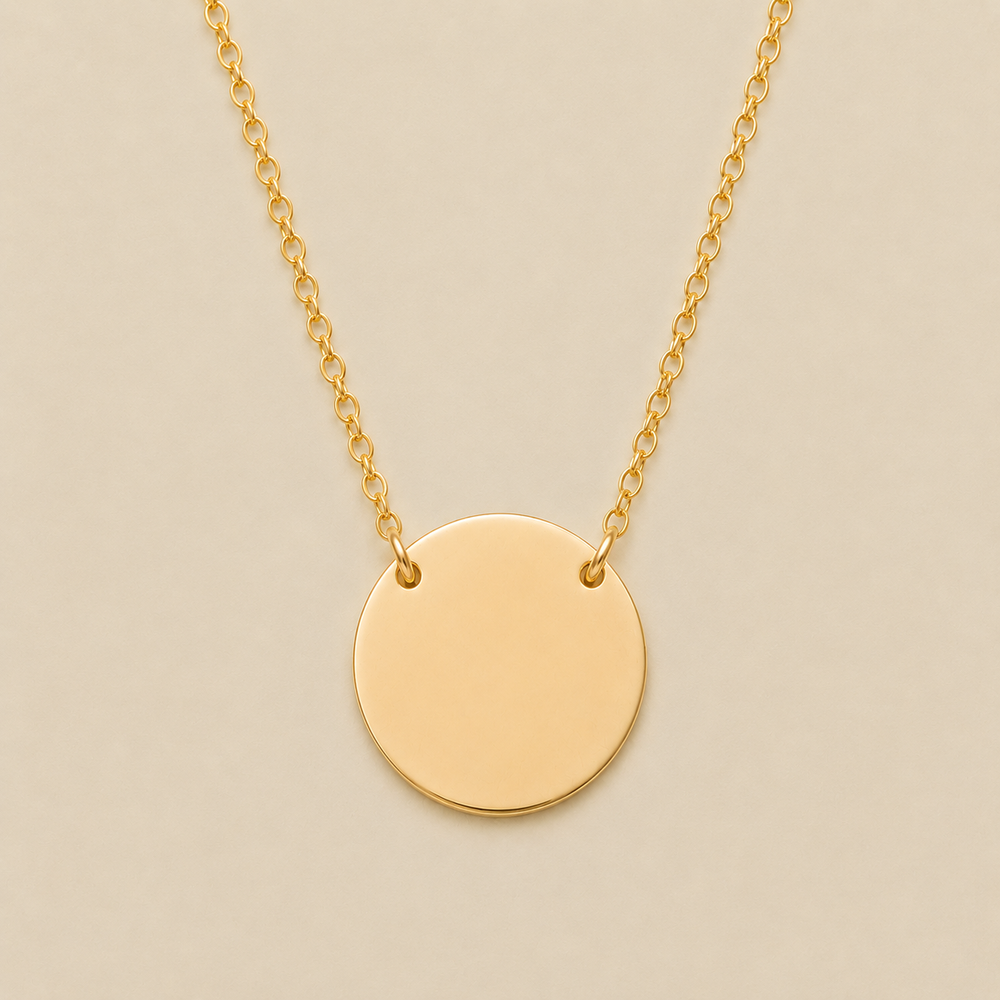 Mini Zola Disc Necklace