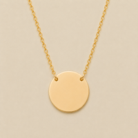 Mini Zola Disc Necklace