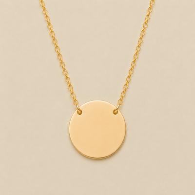 Mini Zola Disc Necklace